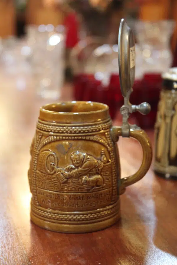 6 Beer Mug with cover
