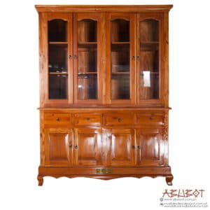 China Cabinet with Special knobs ad handles Mahogany 7ft x 18" x 5 ft