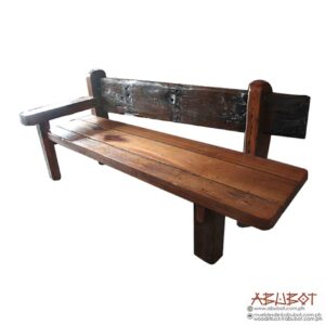 Brusco Bench Mixoldwood 27x66x28"