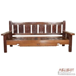 Rustic Daybed Natural & Distressed Finish Mixoldwood