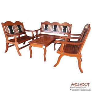 Sala Set Recline Harp Mahogany (Set of 5)