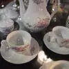 #264 Set for 6 Teaset Porcelain