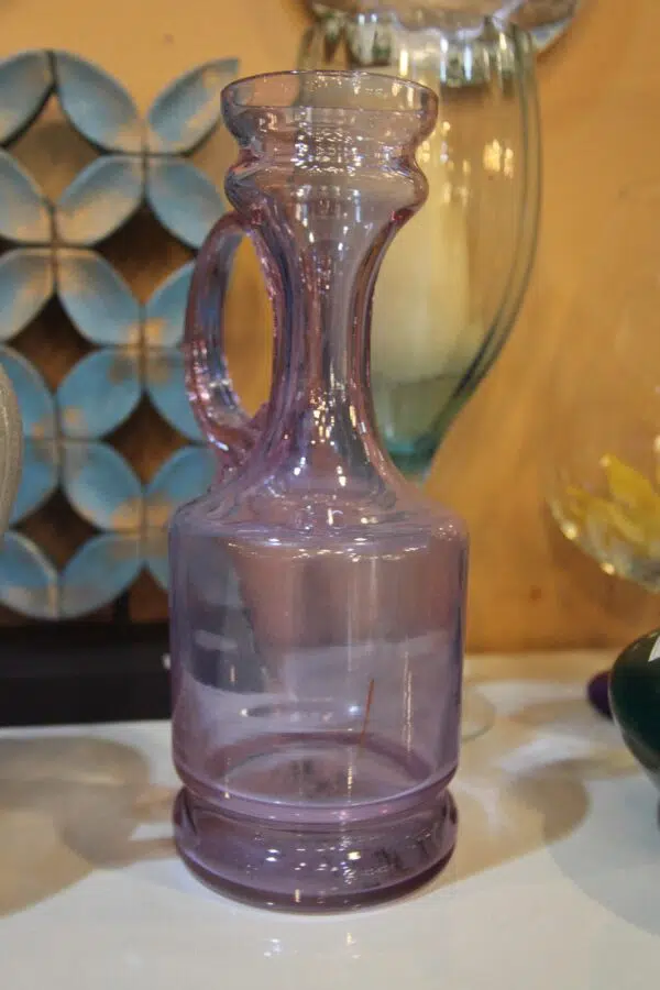94 Purple glass Vase