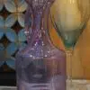 94 Purple glass Vase