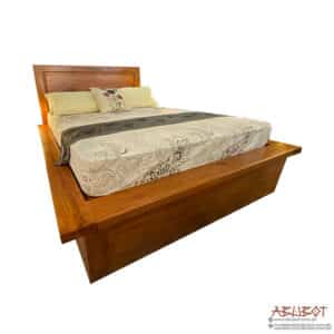 Kobe Bed Queen Mahogany