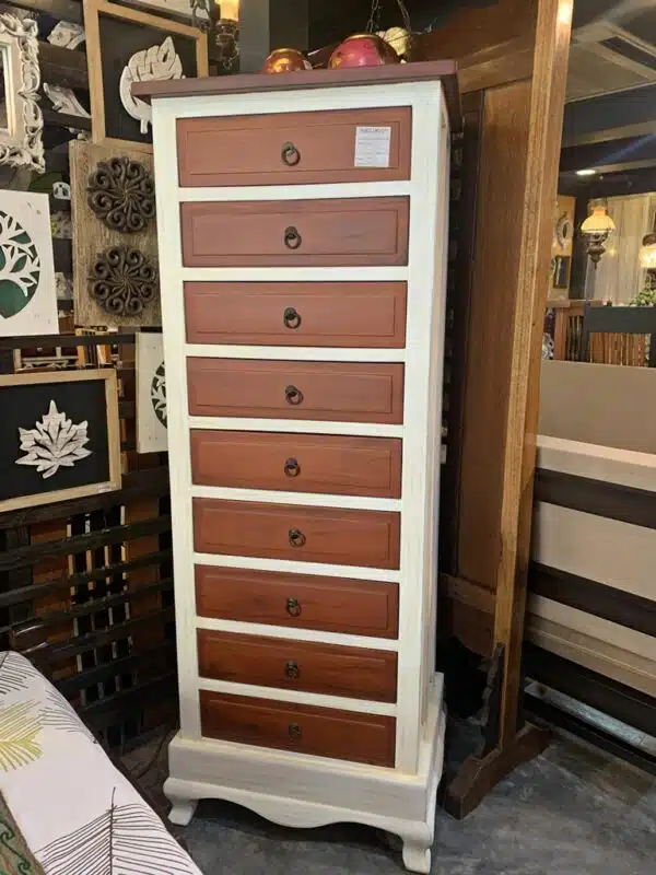Chest of Drawer 9D Mahogany