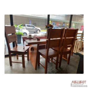 Dining Set 6s Mahogany Japanese