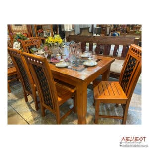 Dining Set 6s Mahogany Olympic