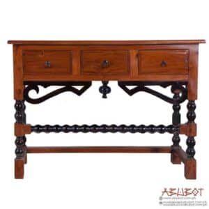Marina's Table Console 3D Mahogany