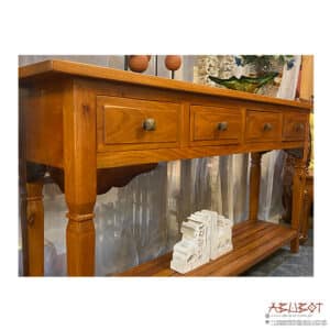 Console 4D Primitive Mahogany