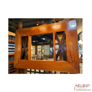 Mirror Margareth Small 24×36 Mahogany