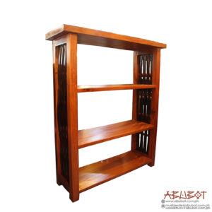 Open Shelves Small Mahogany 1ftx40x47